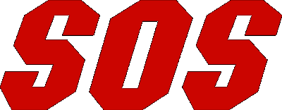 S.O.S. logo for Super Nintendo